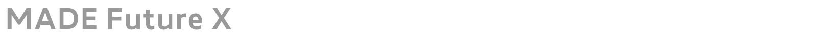 MADE Future X font preview